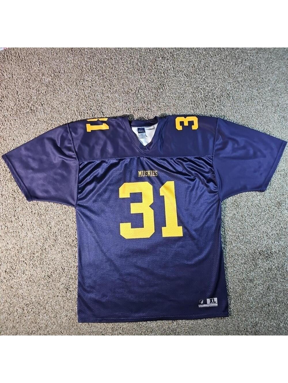 Impact Sports L/XL Muskies Football Jersey #31 OLSON